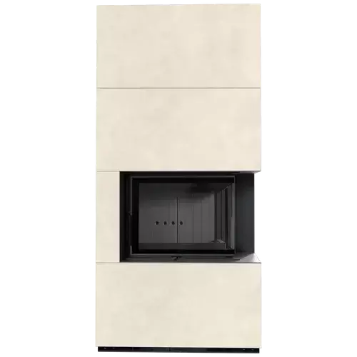 Каминокомплект Kratki PRO FLOKI FOKOS SALE угловое стекло справа