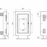 Печь DEFRO HOME OVAL, 9 кВт